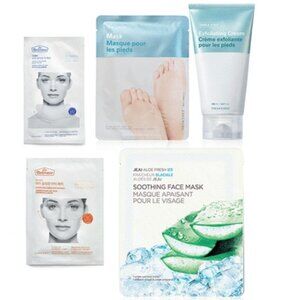 Avon Relax and Mask Bundle  Face Mask Foot Mask Eye Mask